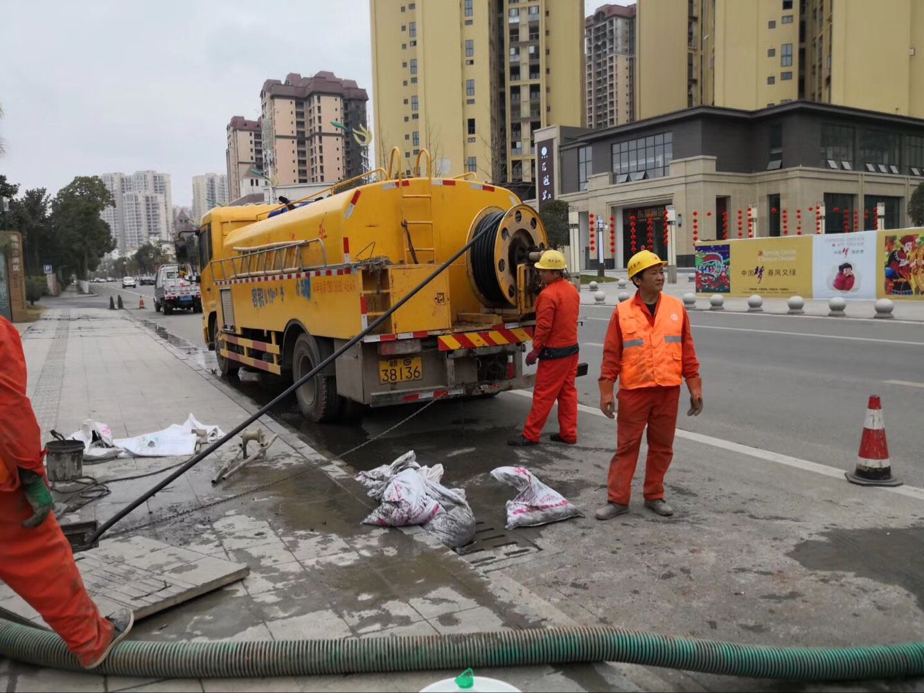 石狮排污管道清淤-管道清洗
